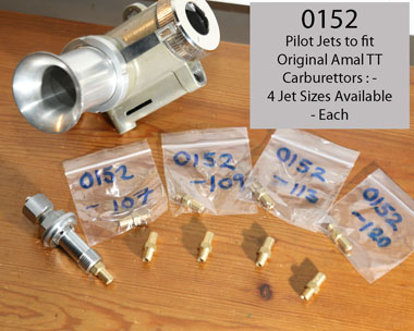 Pilot Jets to fit original Amal TT carbs
